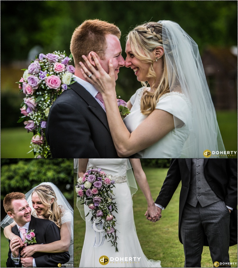 Stanbrook Abbey Wedding Bride and Groom