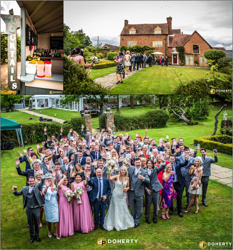 Wedding Group Photo - Bordesley Park - Redditch