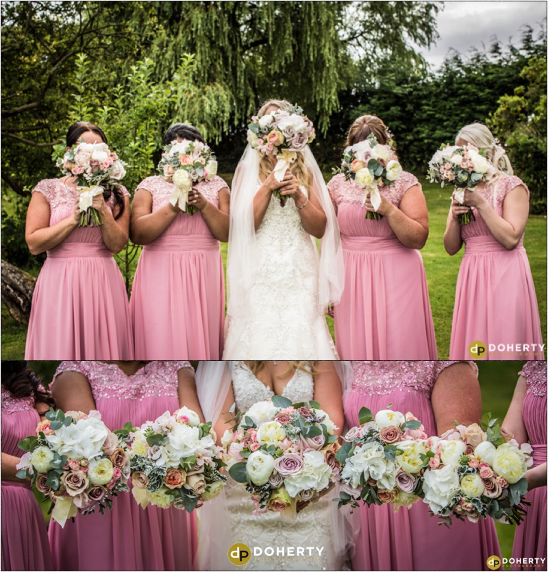 Bridesmaids at Bordesley Park