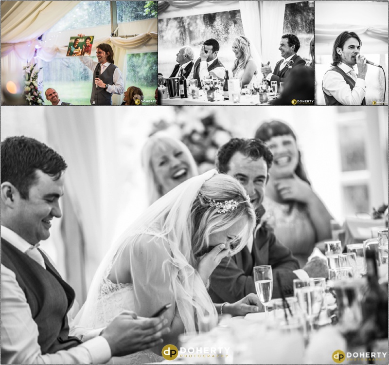 Wedding Speech Photos - Bordesley Park - Redditch