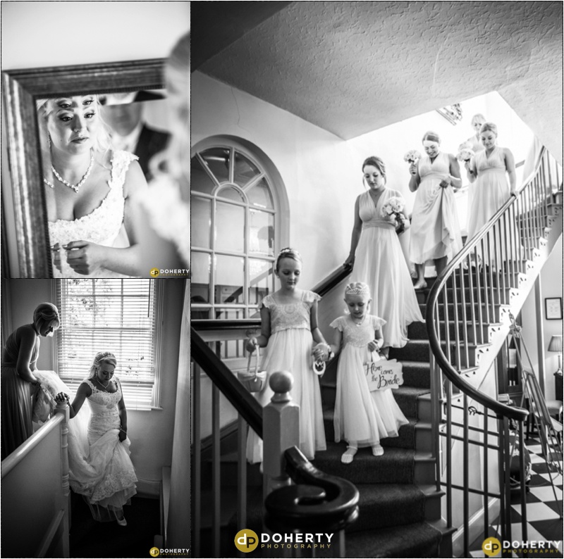 Wedding Photography - Warwick House Staircase