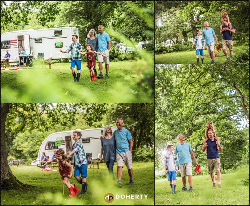 Commercial Photography - New Forest family