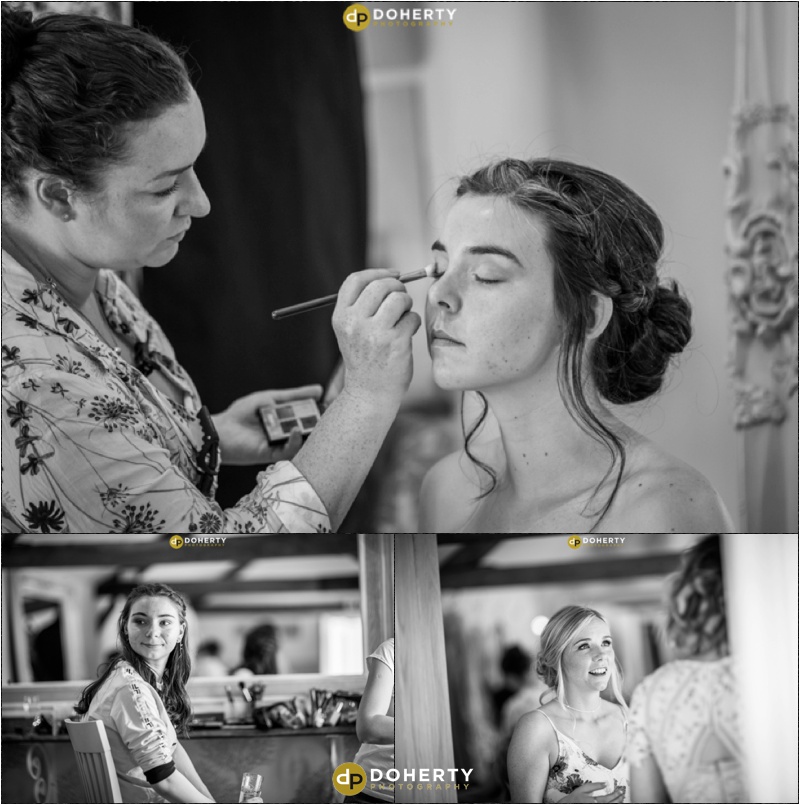 Caswell House Wedding Make-up on bride