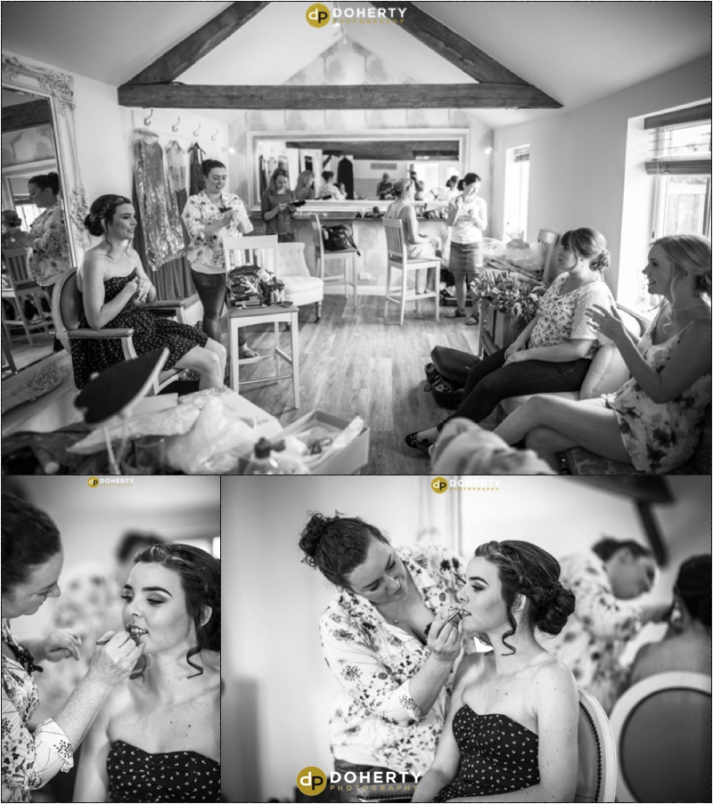 Caswell House Wedding Bride Preparations