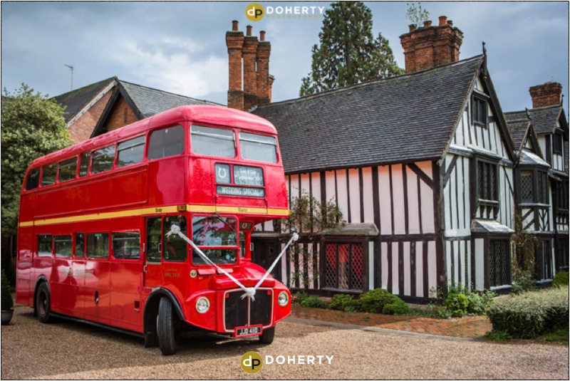 Nailcote Hall Venue and London Red Bus