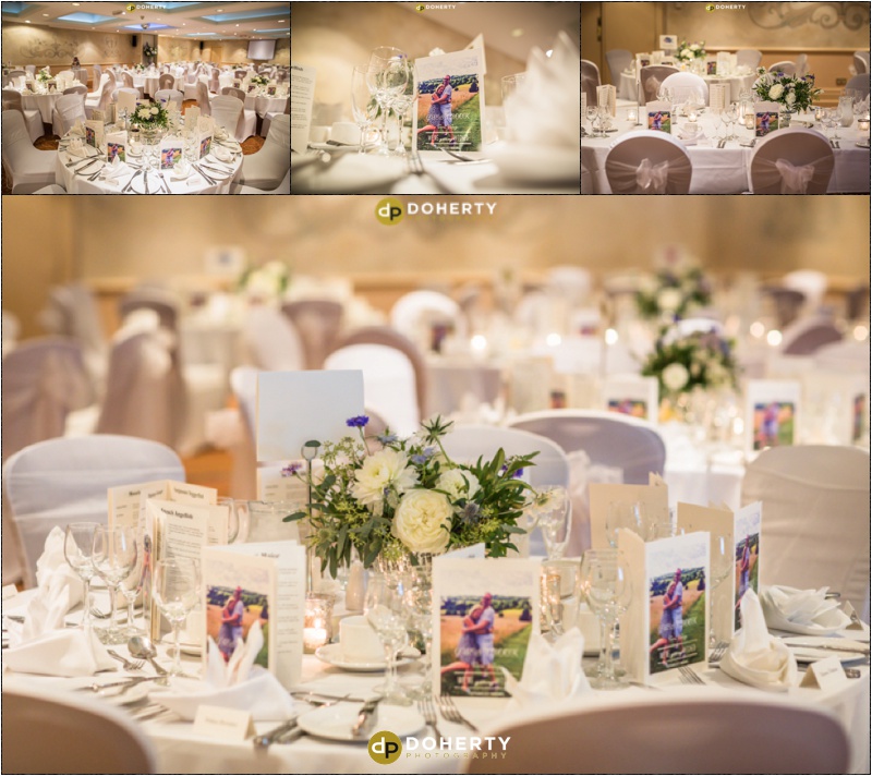 Nailcote Hall Wedding Tables Set-Up