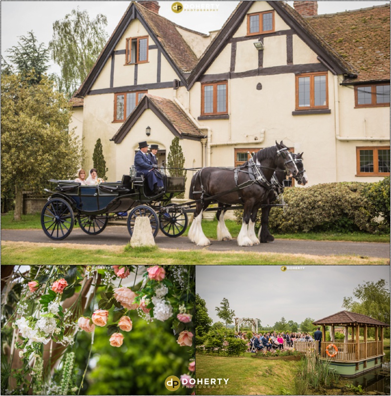 Wootton Park Wedding Horse and Cart