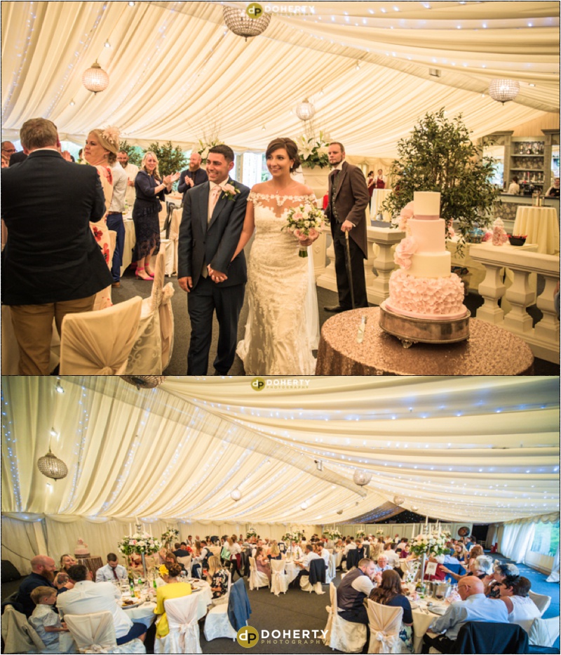 Coombe Abbey Hotel Wedding Marquee