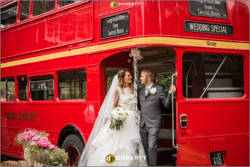 Wedding London Red Bus - The School House