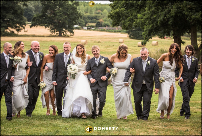 Wedding Bridal Party - The School House