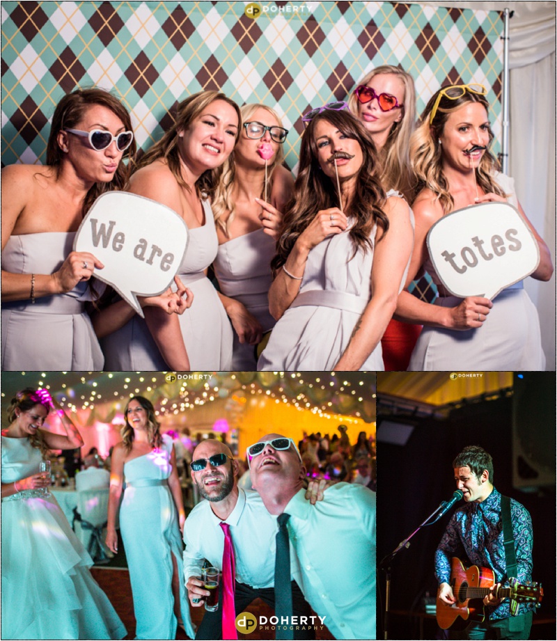 Wedding Bridesmaids partying - The School House