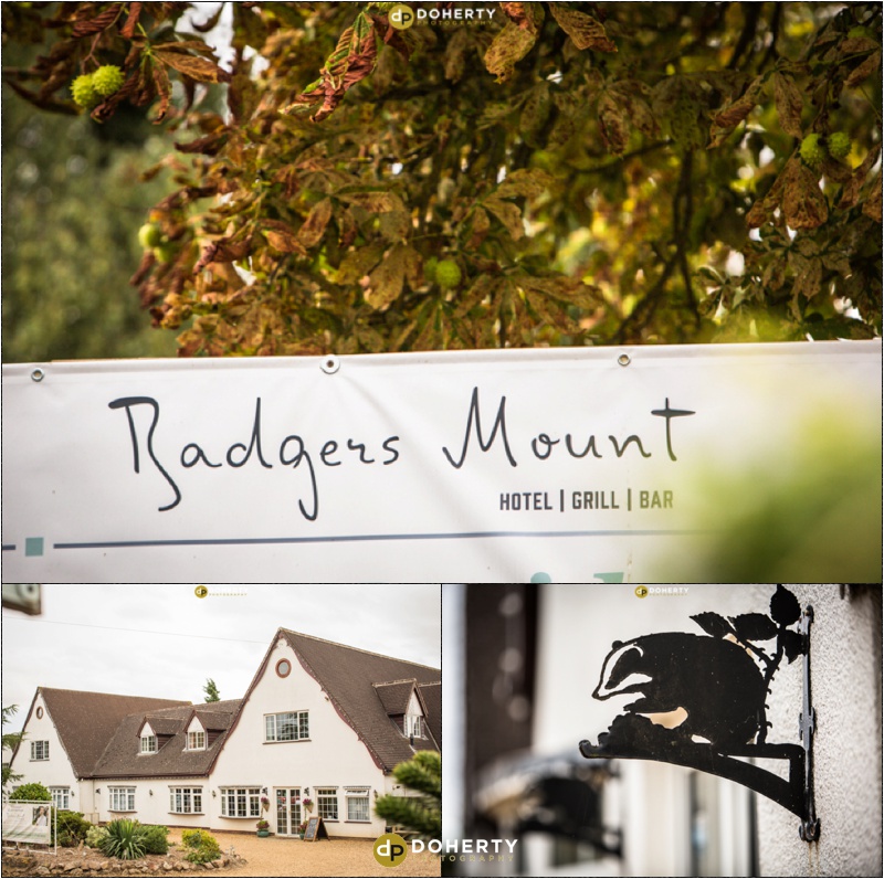 Badgers Mount Hotel Wedding Venue Photography