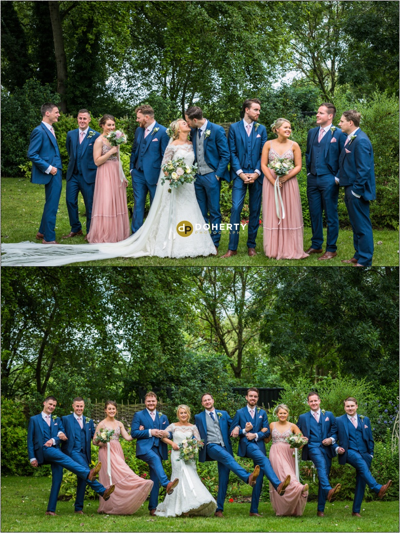 Warwick House Wedding Group Photos