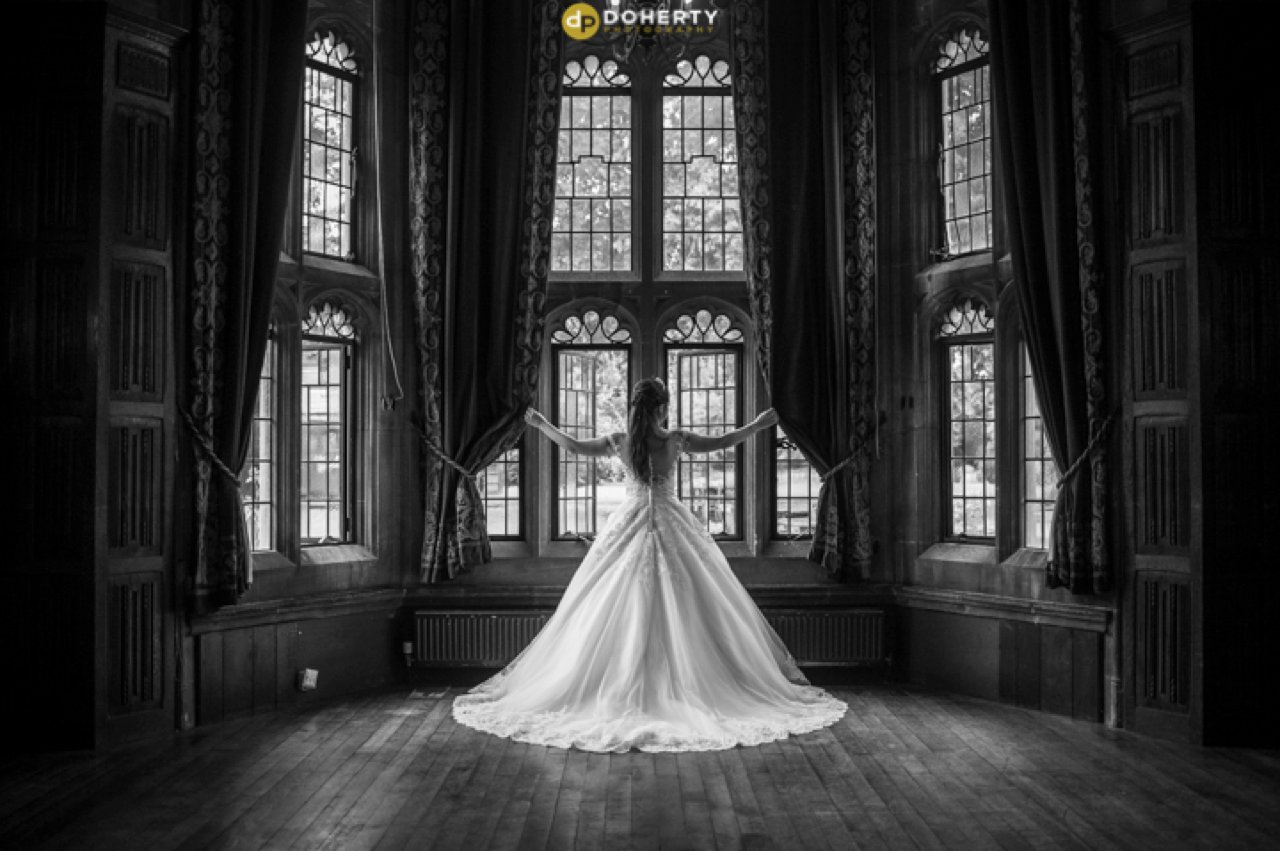 Highgate House Bride in Baronial Hall