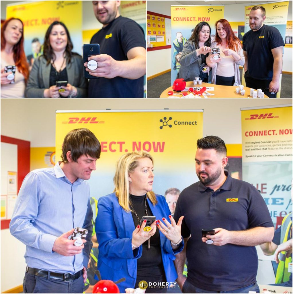 Midlands PR Photography - DHL Connect App Launch