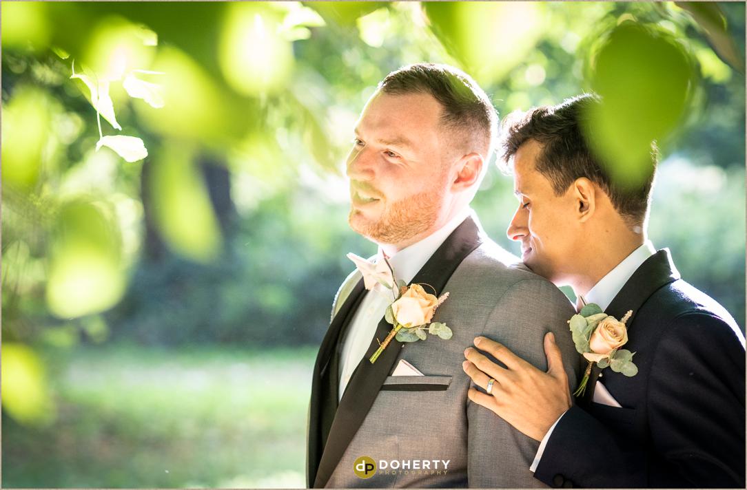 Same-sex wedding portraits Coventry