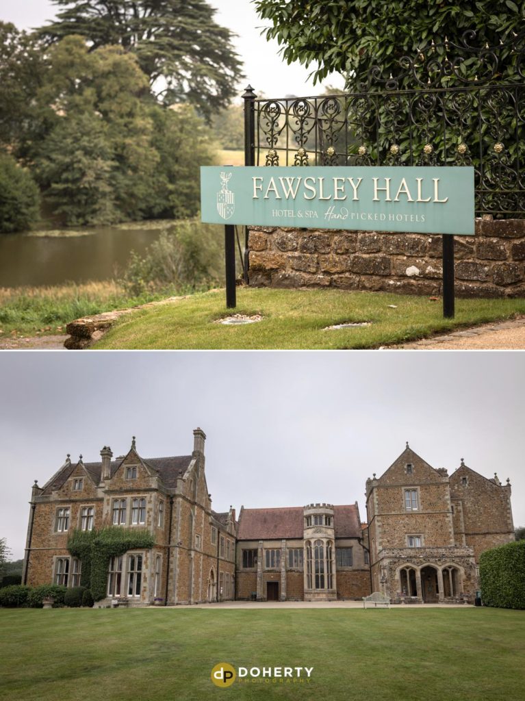 Fawsley Hall wedding photographer - Northamptonshire
